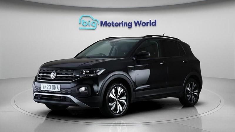 Used VW T-Cross Black Edition 110 HP (80 kW) 2023 Black SUV