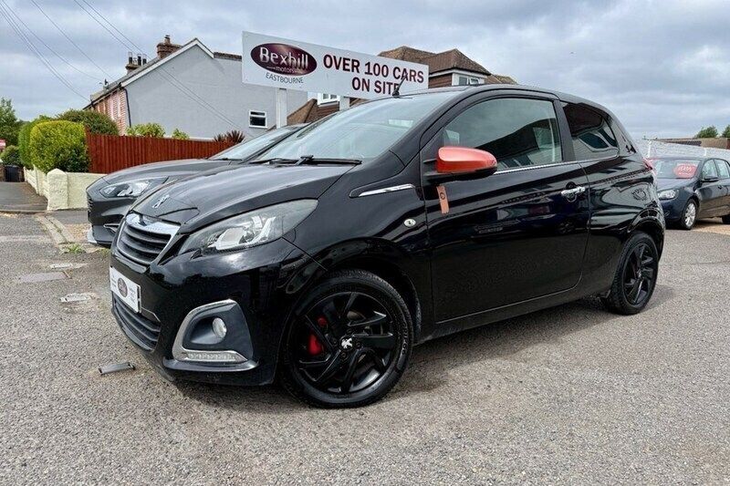 Black Used 2015 Peugeot 108 Roland Garros Hatchback | £5,999 (Fair price) - Image 1/1