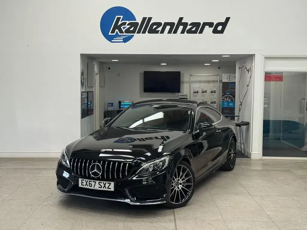 Used Mercedes C300 AMG Line Premium 2017 Black Coupe