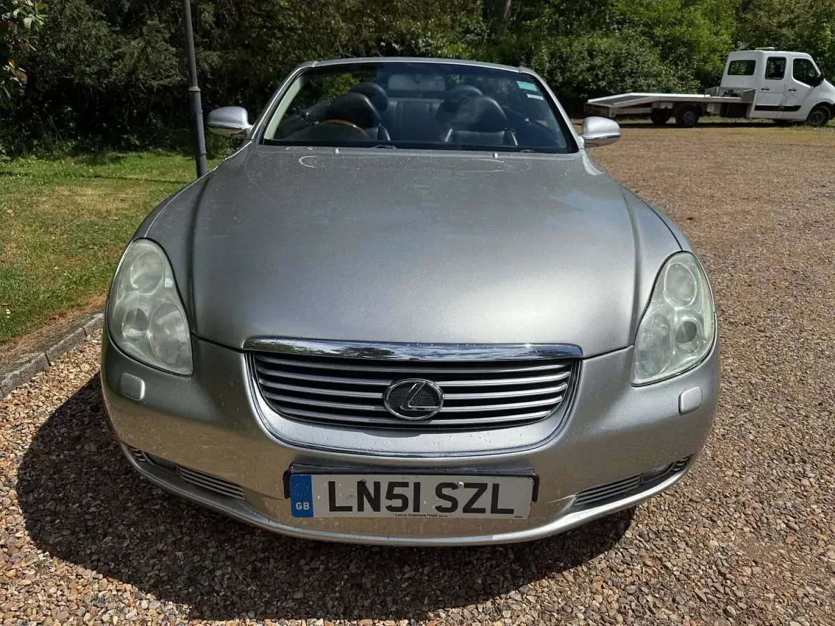 Used Lexus SC430 2002 Silver Cabriolet