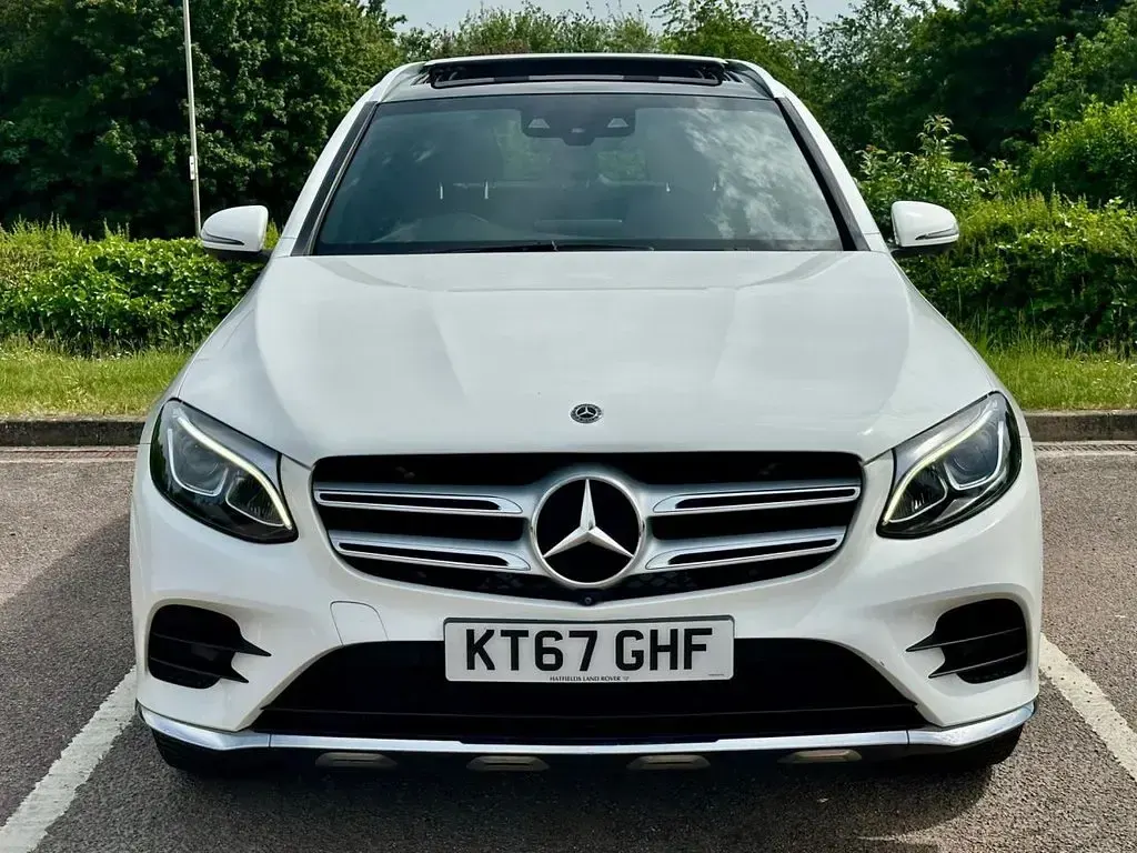Used Mercedes GLC350 AMG line 258 HP (189 kW) 2017 White SUV