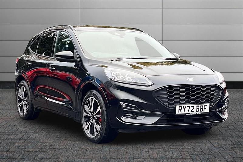 Black Used 2022 Ford Kuga ST-Line X SUV | £17,250 (Fair price) - Image 1/3