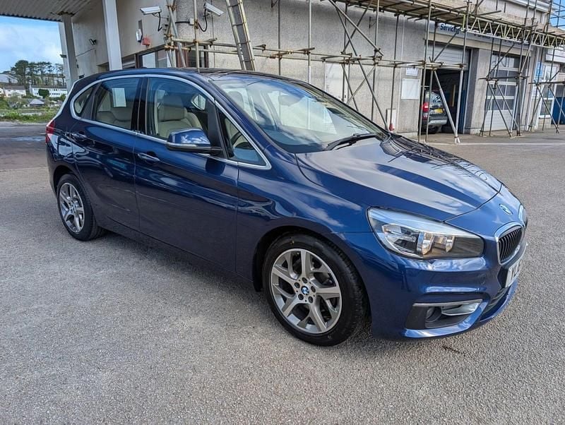 Used BMW 218 Active Tourer Luxury Line 2016 Blue MPV