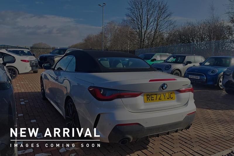 Used BMW 420 M Sport 190 HP (139 kW) 2022 White Cabriolet