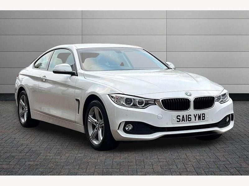 White Used 2016 BMW 420 Performance Coupe | £12,490 (Good price) - Image 1/2