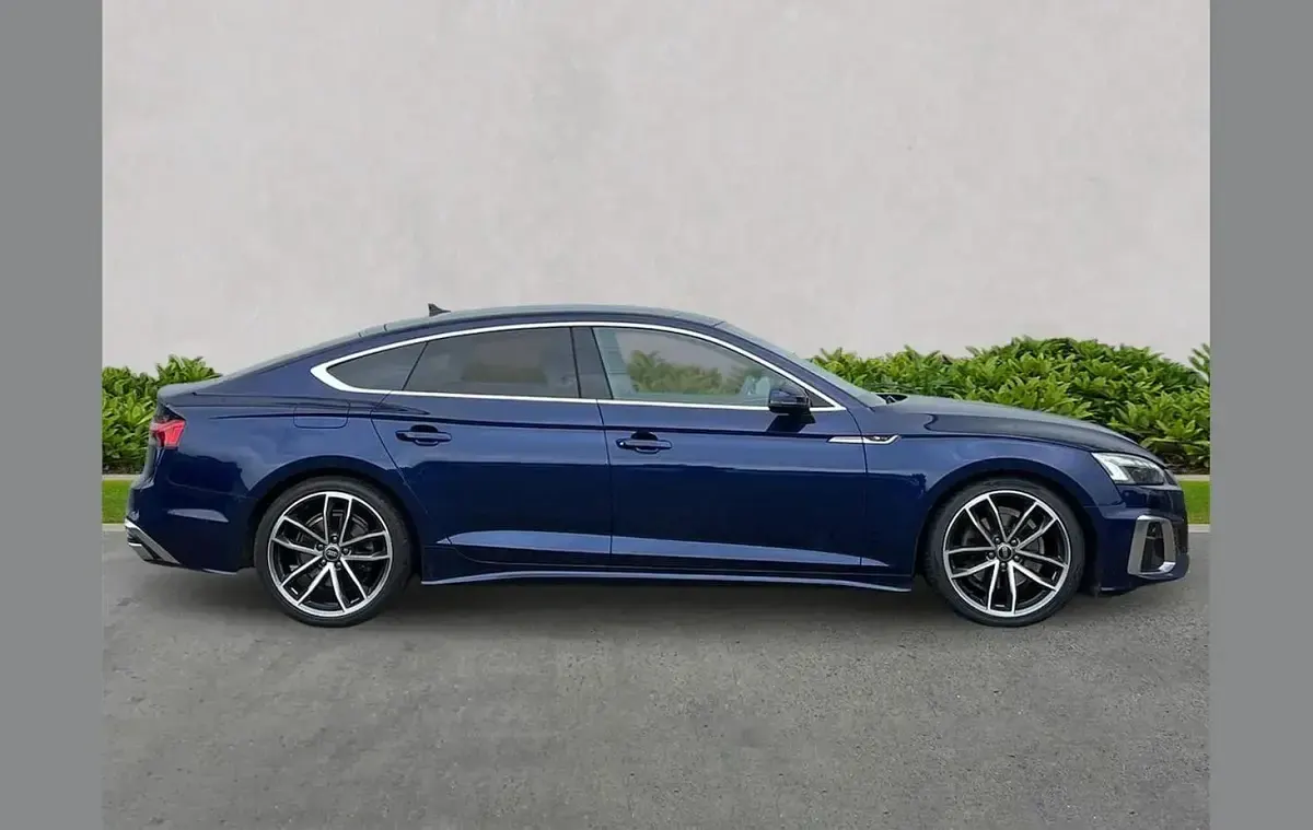 Used Audi A5 S-Line 147 HP (108 kW) 2023 Blue Coupe
