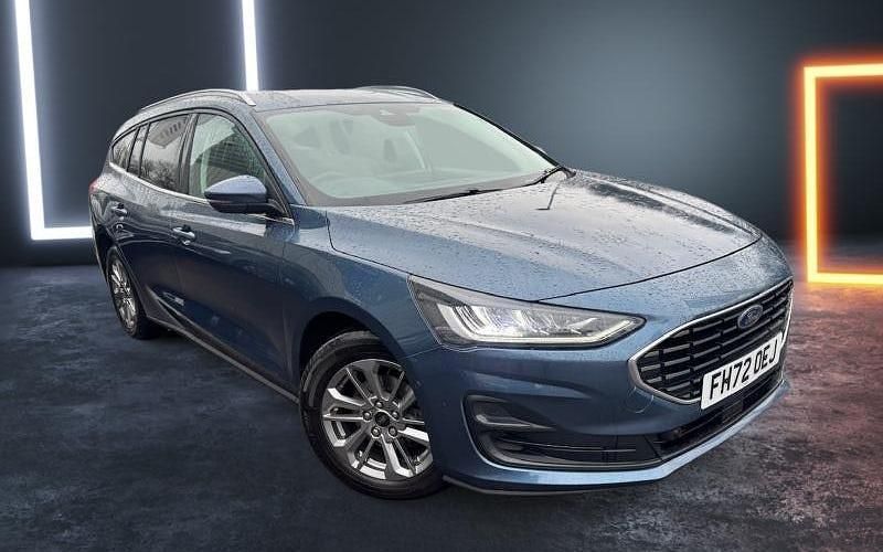 Blue Used 2023 Ford Focus Titanium Estate | £16,500 (Fair price) - Image 1/4