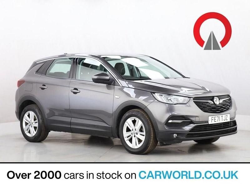 Used Vauxhall Grandland X Business Edition 130 HP (95 kW) 2021 Grey SUV