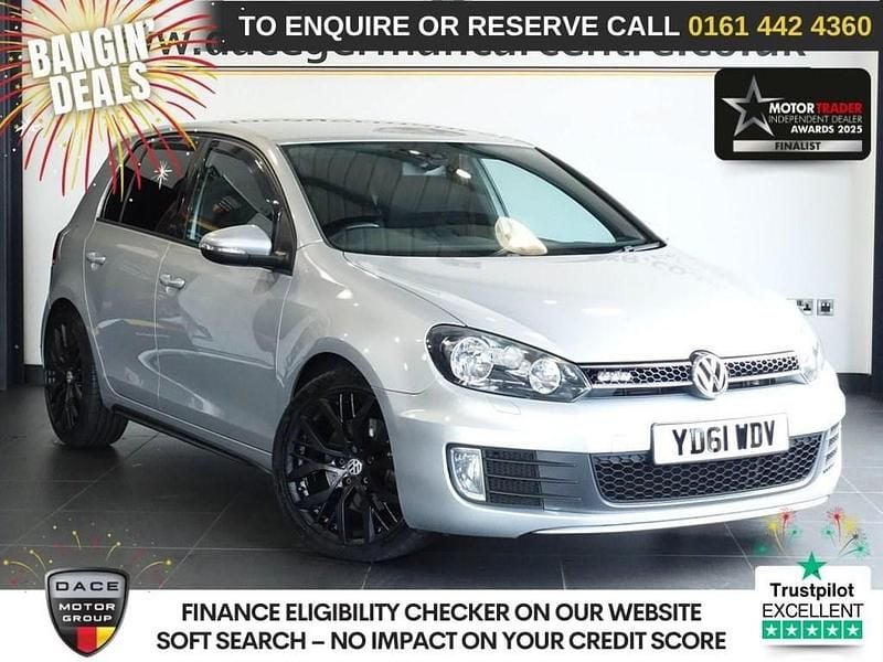 Silver Used 2011 VW Golf VI GTD Hatchback | £9,489 (Expensive) - Image 1/3