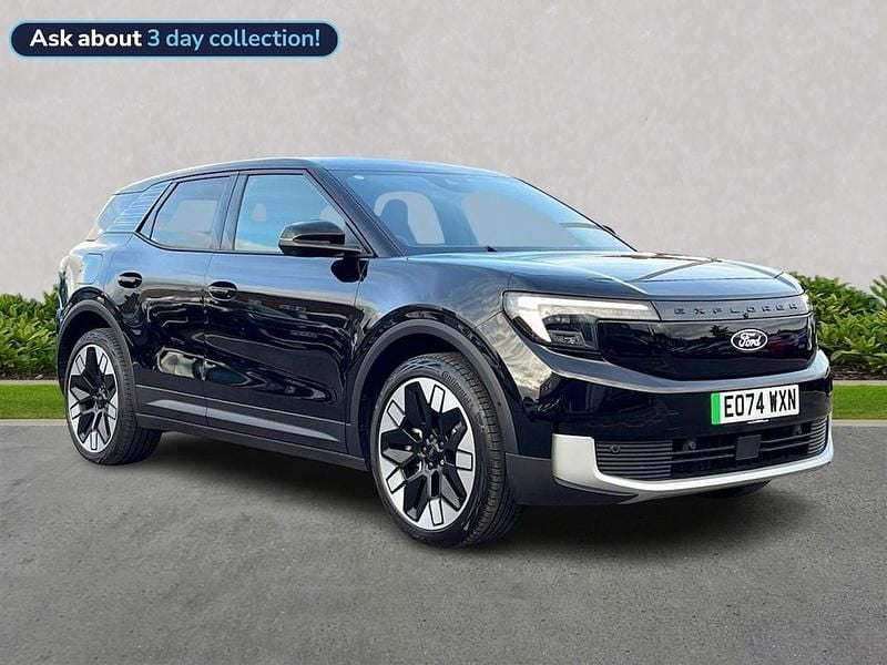 Black Used 2024 Ford Explorer Premium SUV | £36,600 (Fair price) - Image 1/4