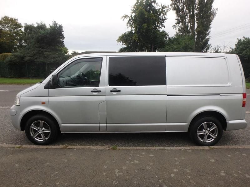 Used VW T5 130 HP (95 kW) 2006 Silver Van