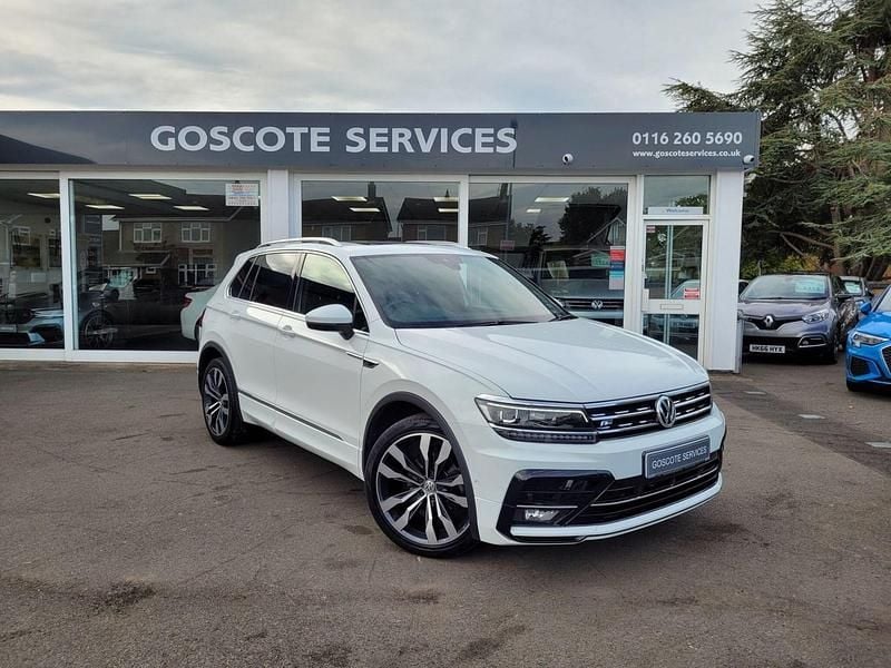 White Used 2020 VW Tiguan SEL SUV | £22,000 (A bit pricey) - Image 1/4