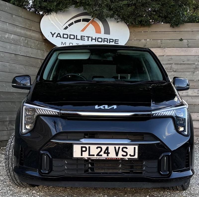 Used Kia Picanto 62 HP (45 kW) 2024 Black Hatchback