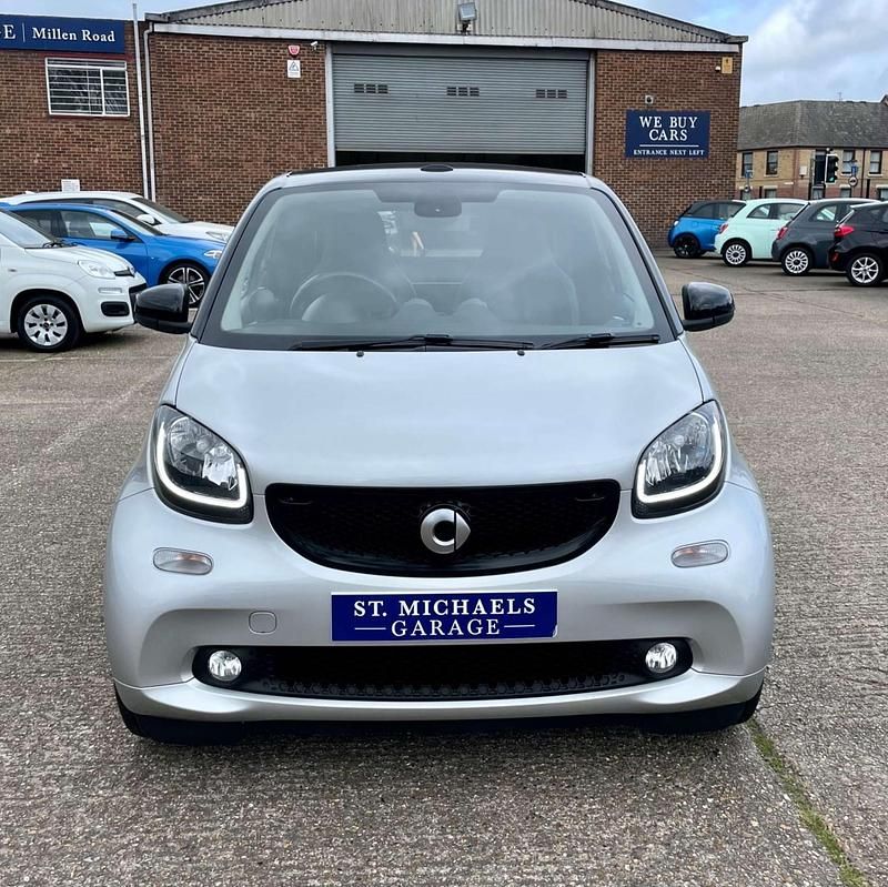 Used Smart ForTwo Cabrio Premium 90 HP (66 kW) 2018 Black Cabriolet