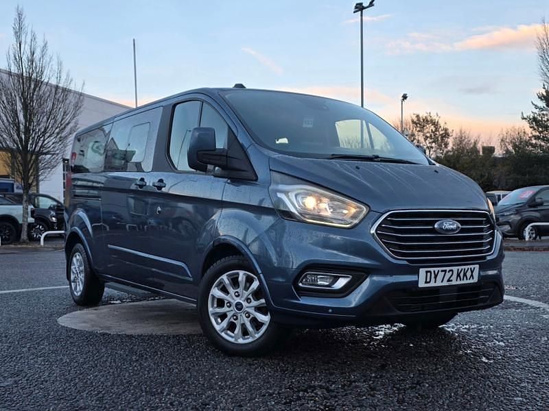 Blue Used 2022 Ford Tourneo Titanium MPV | £24,490 (Fair price) - Image 1/4
