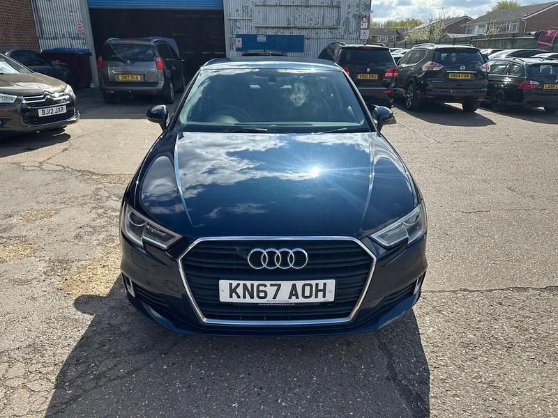 Used Audi A3 Sport 190 HP (139 kW) 2017 Blue Hatchback