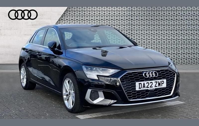 Black Used 2022 Audi A3 e-tron Sport Hatchback | £19,006 (Good price) - Image 1/4