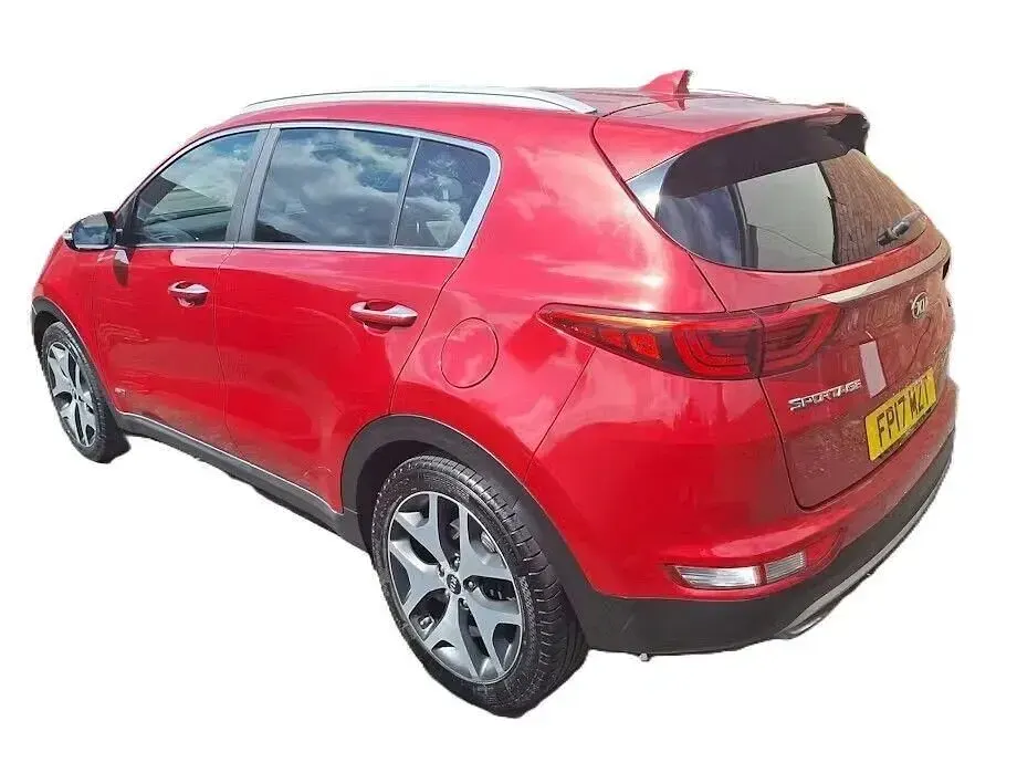 Begagnad Kia Sportage GT-Line 174 HK (127 kW) 2017 Röd SUV
