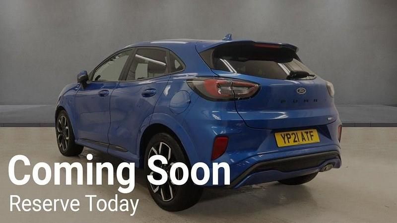Used Ford Puma ST-Line X 125 HP (91 kW) 2021 Blue SUV