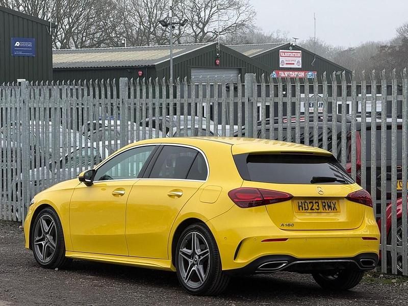 Used Mercedes A180 Executive 2023 Yellow Hatchback