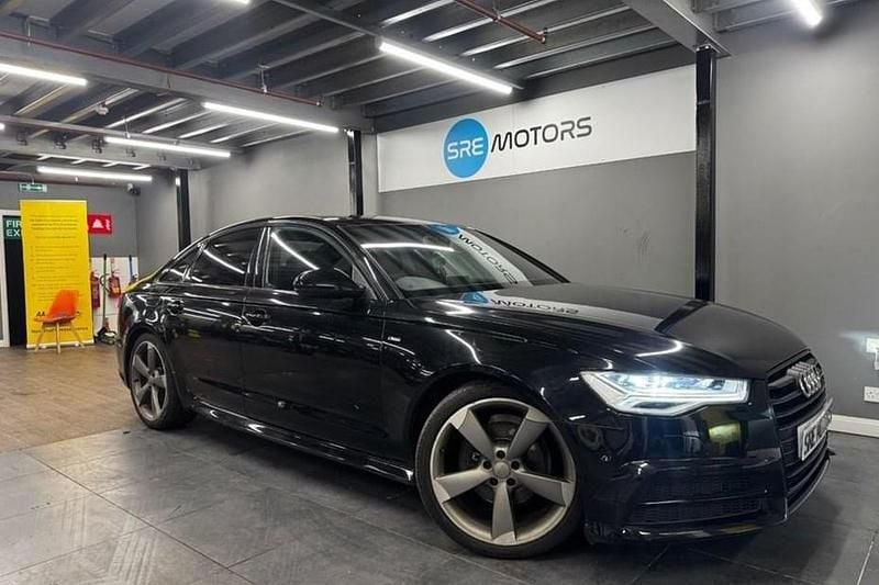 Used Audi A6 Black Edition 190 HP (139 kW) 2015 Black Sedan