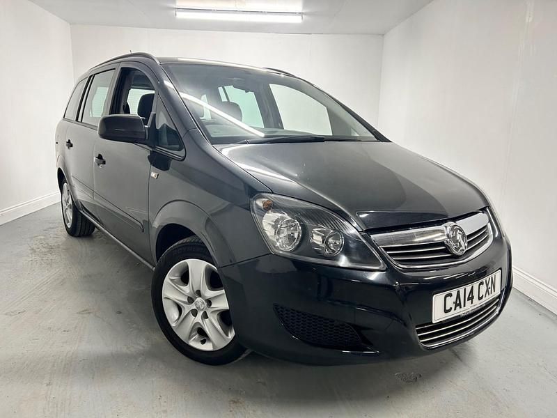 Black Used 2014 Vauxhall Zafira MPV | £2,495 (Good price) - Image 1/4
