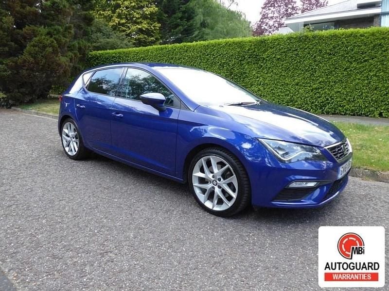 Blue Used 2018 Seat Leon FR Hatchback | £7,650 (Fair price) - Image 1/4