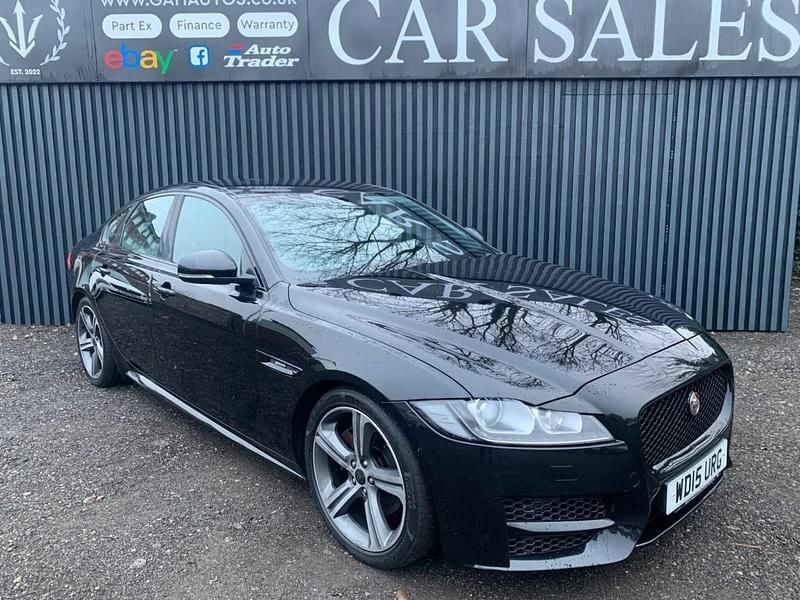 Used Jaguar XF R-Sport 180 HP (132 kW) 2015 Black Sedan