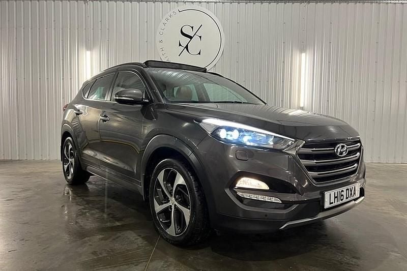 Used Hyundai Tucson Premium SE 185 HP (136 kW) 2016 Grey SUV