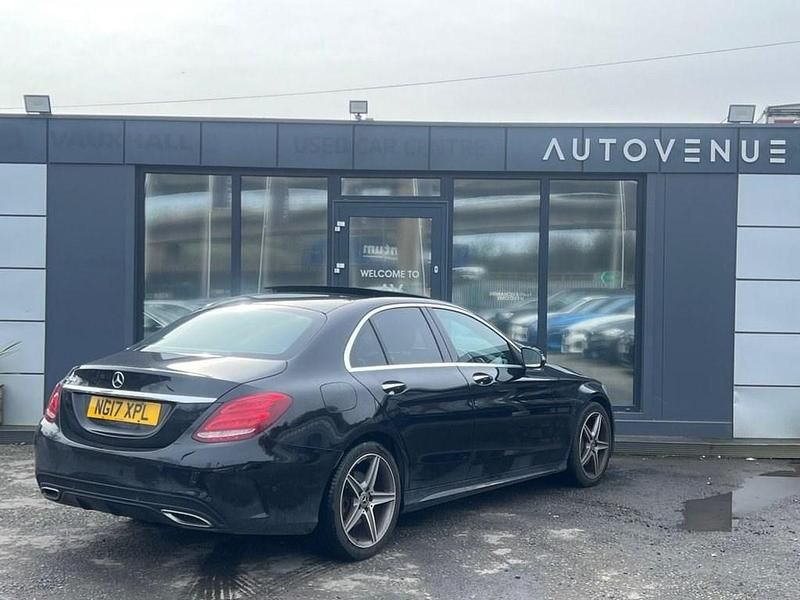 Used Mercedes C250 AMG Line Premium Plus 2017 Black Sedan