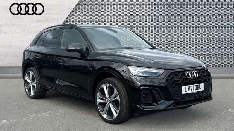 Black Used 2021 Audi Q5 S-Line SUV | £34,231 (Expensive) - Image 1/4