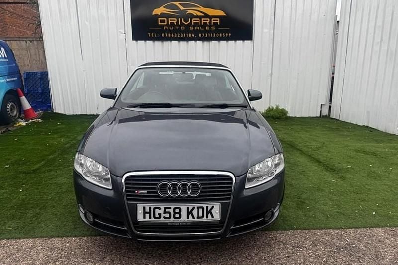 Used 2008 Audi A4 S-Line Cabriolet | £2,495 (Good price) - Image 1/1