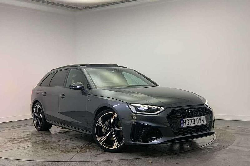 Grey Used 2023 Audi A4 Black Edition Estate | £32,900 - Image 1/4