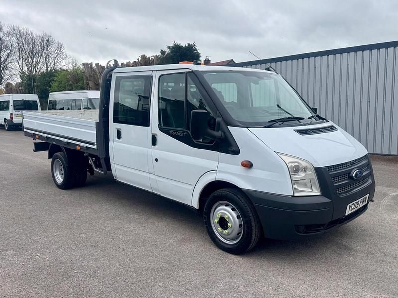 Used Ford Transit 100 HP (73 kW) 2009 White Cabriolet