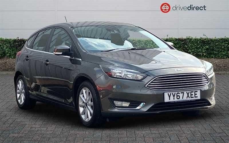 Grey Used 2017 Ford Focus Titanium Hatchback | £9,492 (Fair price) - Image 1/4
