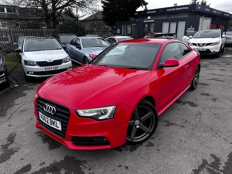 Begagnad Audi A5 Black Edition 245 HK (180 kW) 2012 Röd Sportkupé
