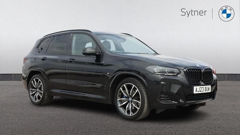 Black Used 2023 BMW X3 M Sport SUV | £36,750 (Fair price) - Image 1/4