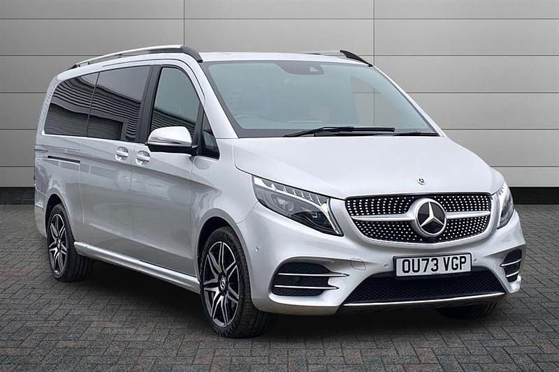 Used Mercedes V220 AMG line 163 HP (119 kW) 2024 Brilliant silver MPV