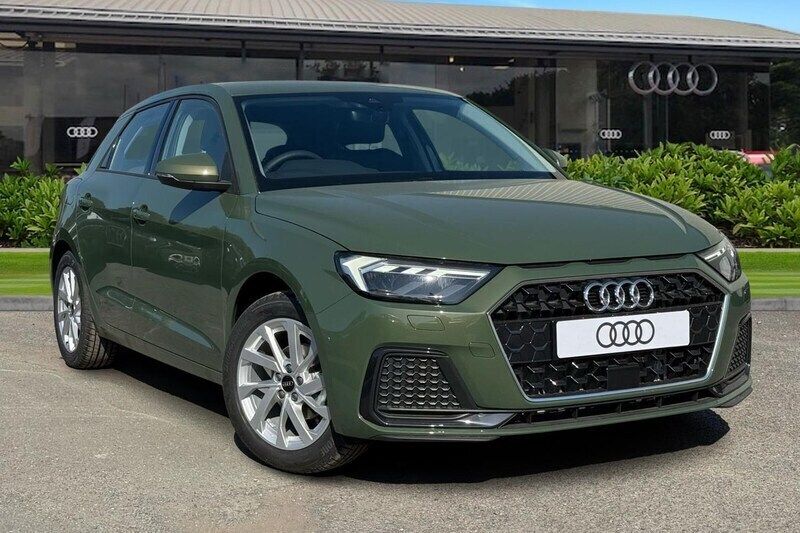 Green New 2025 Audi A1 Sportback Sport Hatchback | £23,395 (Expensive) - Image 1/4