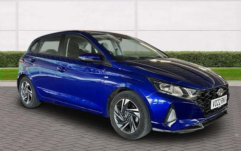 Used Hyundai i20 SE 101 HP (74 kW) 2022 Blue Hatchback