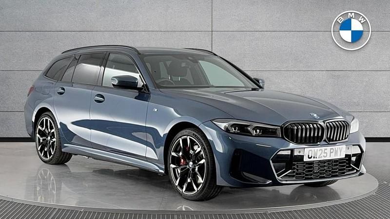 Blue Used 2025 BMW 330e M Sport Estate | £47,450 (Expensive) - Image 1/4