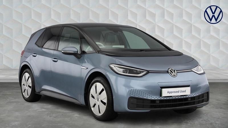 Used VW ID.3 Pro Performance 150 kW (204 HP) 2021 Blue Hatchback