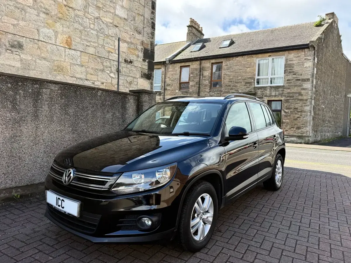 Used VW Tiguan S 110 HP (80 kW) 2014 Black SUV