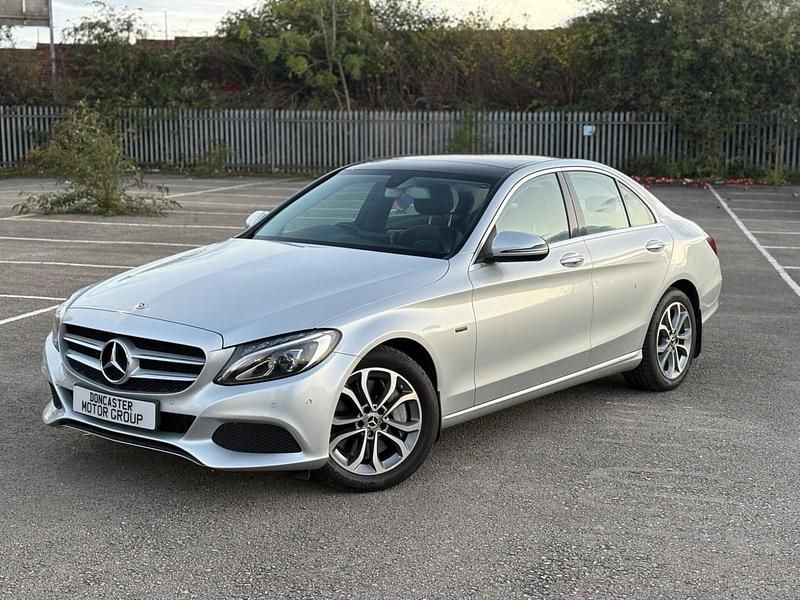 Used Mercedes C350e Premium 293 HP (215 kW) 2018 Silver Sedan