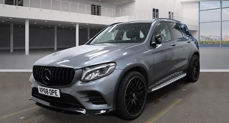 Grey Used 2018 Mercedes GLC220 AMG line Estate | £19,940 (Fair price) - Image 1/4