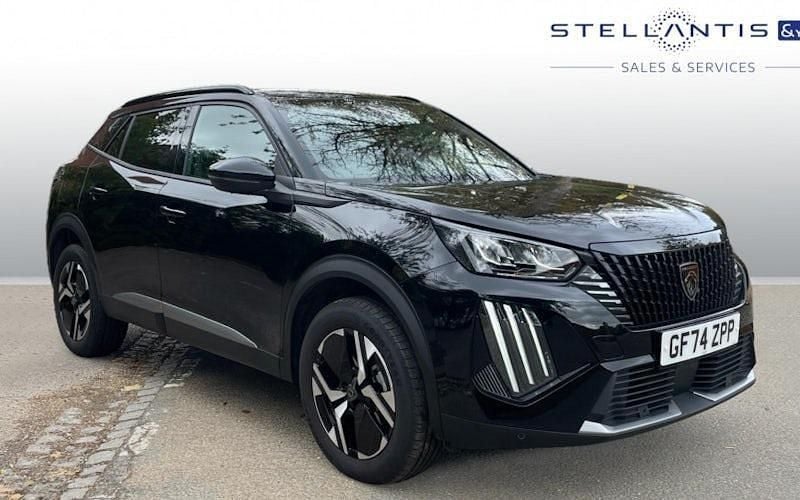 Black Used 2024 Peugeot 2008 Allure SUV | £18,259 (Fair price) - Image 1/4