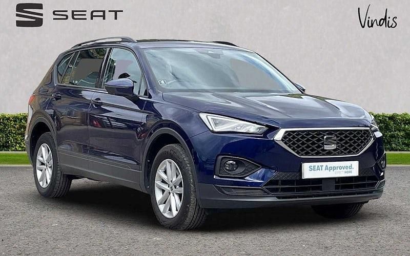 Blue Used 2023 Seat Tarraco SE SUV | £24,278 (Fair price) - Image 1/4