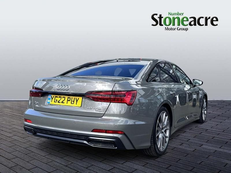 Used Audi A6 Black Edition 295 HP (216 kW) 2022 Grey Sedan