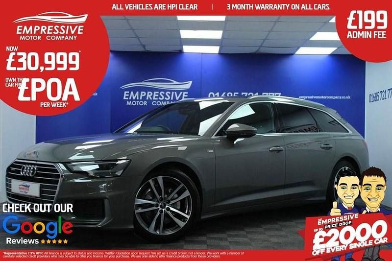 Grey Used 2023 Audi A6 S-Line Estate | £30,999 (Fair price) - Image 1/4