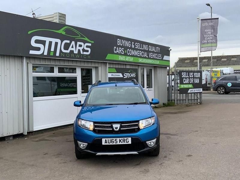 Used Dacia Sandero Lauréate 90 HP (66 kW) 2015 Blue Hatchback